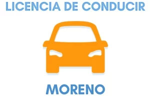Registro de Conducir en Moreno
