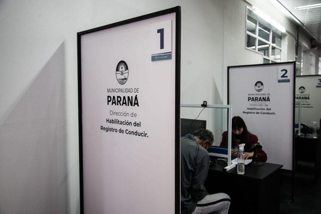 Turno para Sacar Registro de Conducir en Paraná